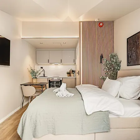 Dinbnb I Explore Bergen! I 650m To Bryggen I Easy Check-in Apartmán Bergen